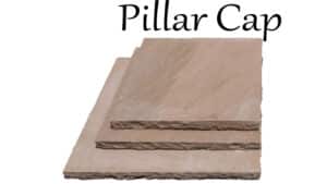 Autumn Brown pillar cap 1 Treads And Pillar Caps