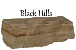 Black hills edger Natural Stone Landscape Edgers