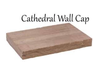 Brownstone Cathedral Wall Cap 2 Treads And Pillar Caps
