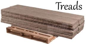 Brownstone tread 2 Treads And Pillar Caps