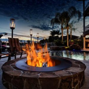 fire pits and fireplaces