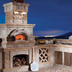 Authentic brick ovens