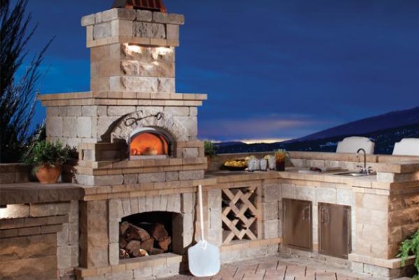 Authentic brick ovens