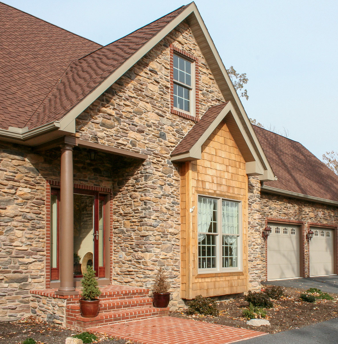 finished veneer stone