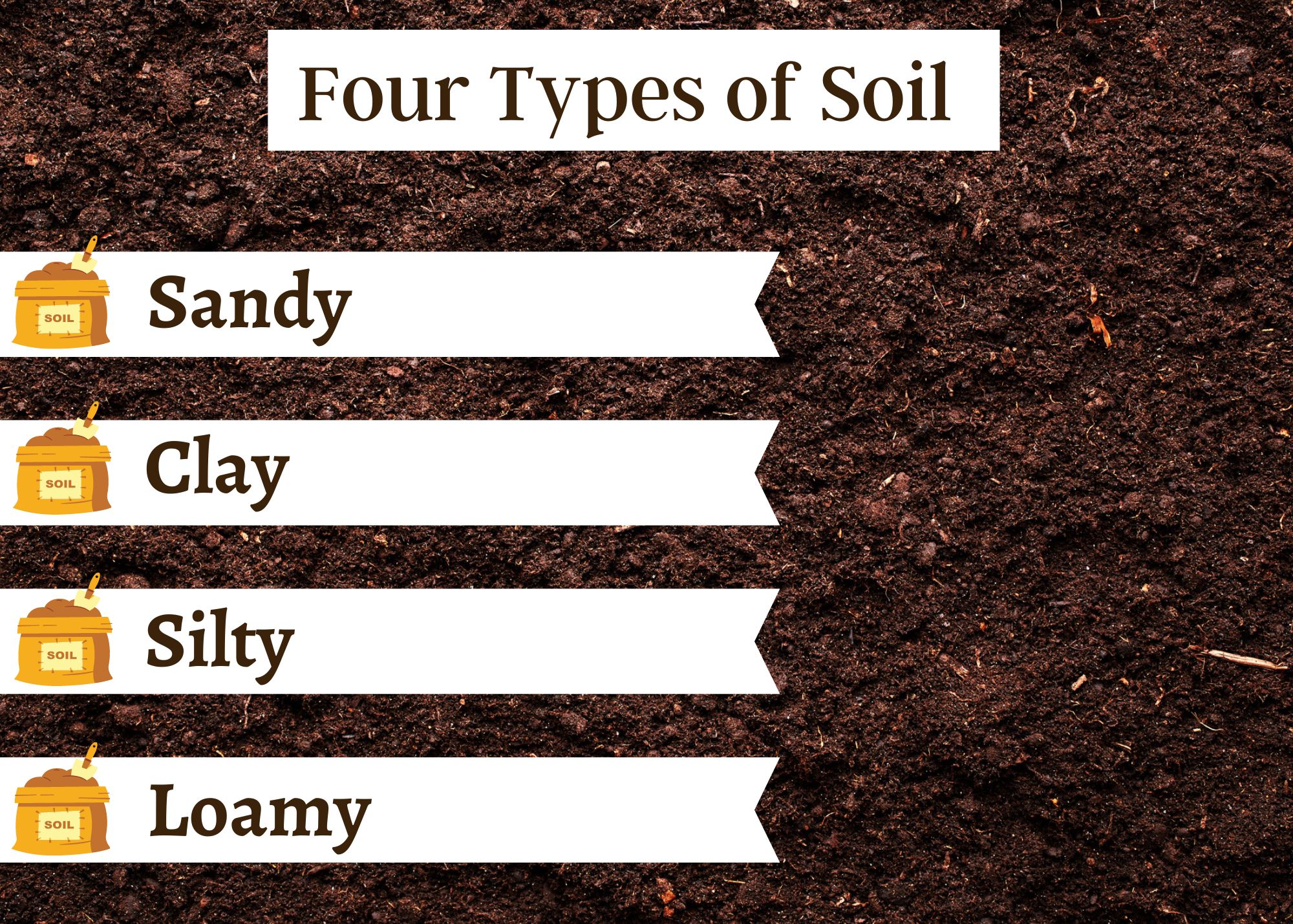 four types of soil